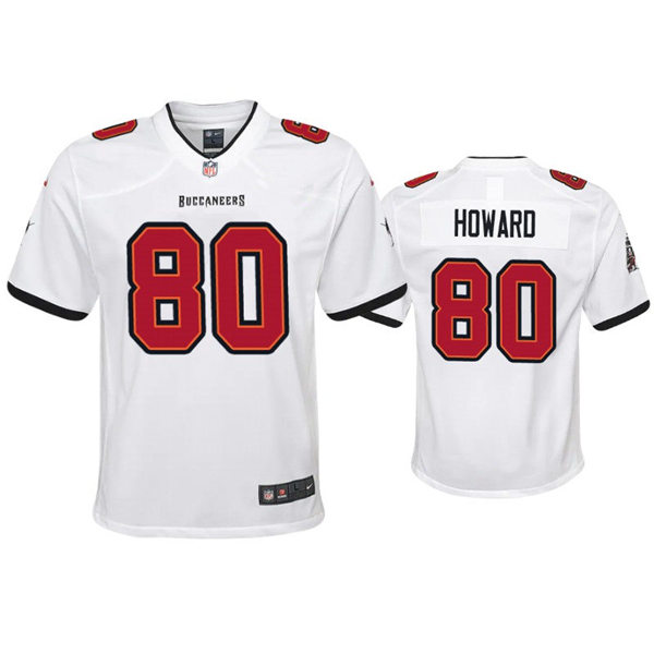 Youth Tampa Bay Buccaneers #80 O.J. Howard Nike White Limited Jersey