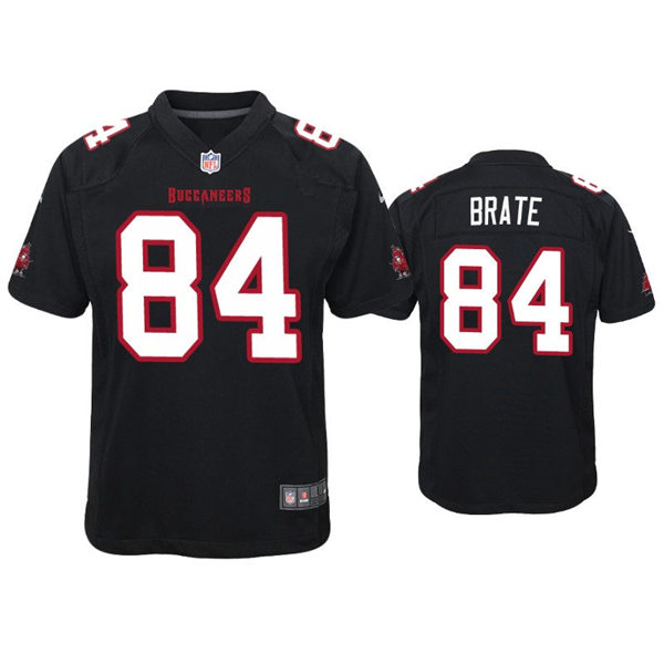 Youth Tampa Bay Buccaneers #84 Cameron Brate Nike Black Game Fashion Jersey