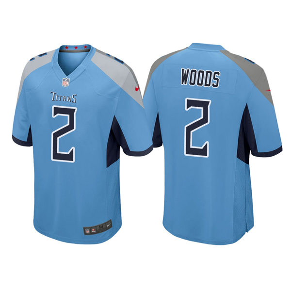 Youth Tennessee Titans #2 Robert Woods Nike Light Blue Alternate Limited Jersey