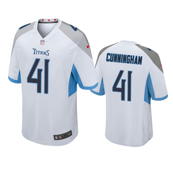 Youth Tennessee Titans #41 Zach Cunningham Nike White Limited Jersey