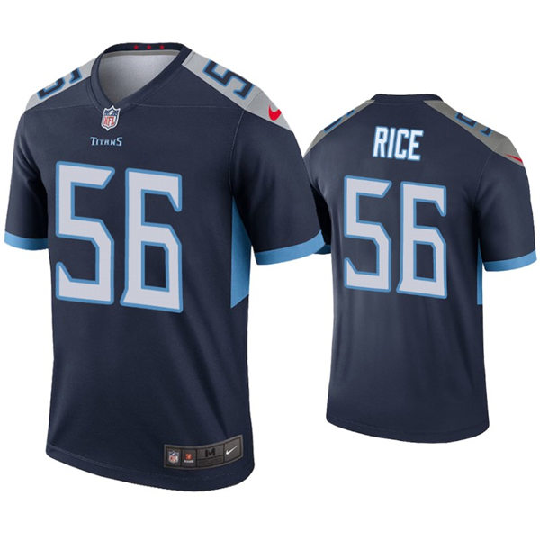 Youth Tennessee Titans #56 Monty Rice Nike Navy Limited Jersey