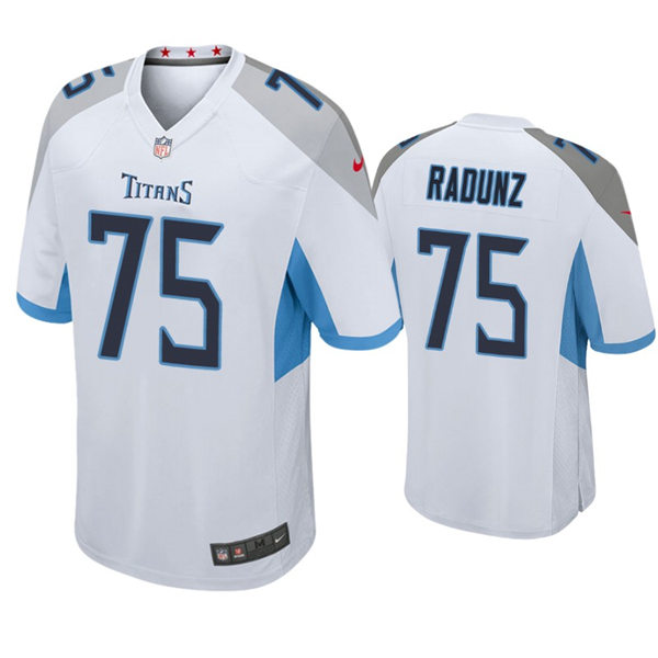 Youth Tennessee Titans #75 Dillon Radunz Nike White Stitched Limited Jersey
