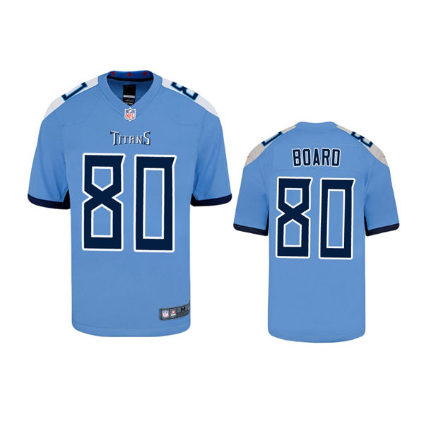 Youth Tennessee Titans #80 C.J. Board Nike Light Blue Alternate Limited Jersey