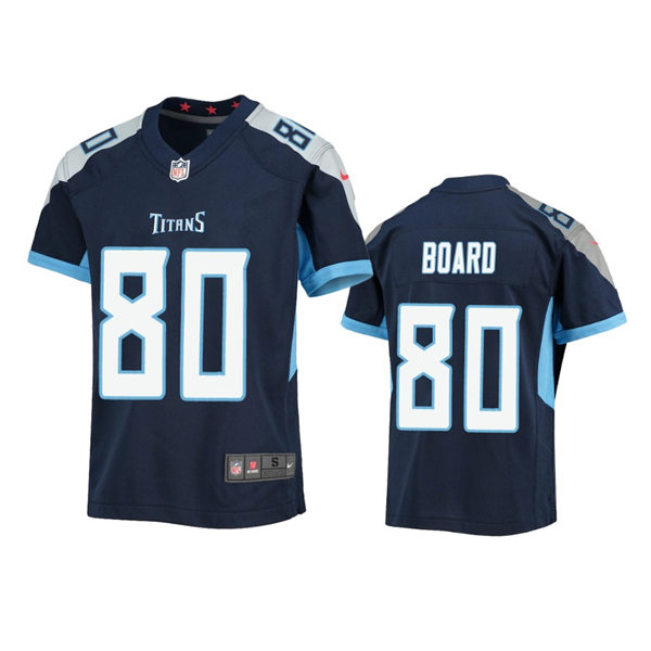 Youth Tennessee Titans #80 C.J. Board Nike Navy Limited Jersey