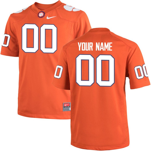 Youth Tigers Orange Custom Team Color Custom Jersey