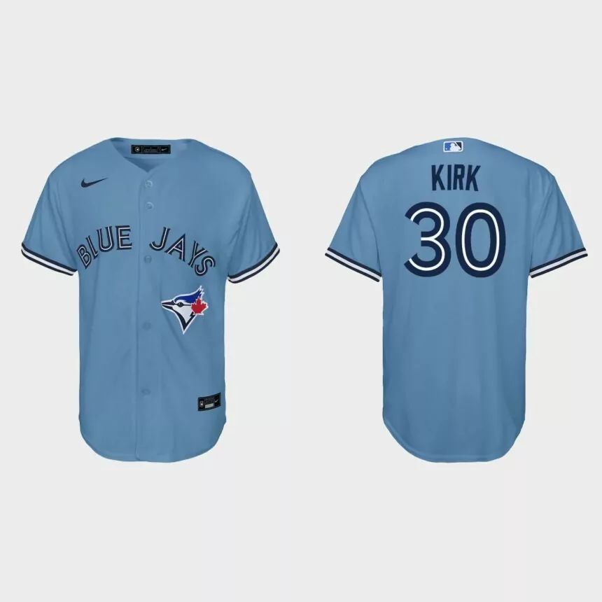 Youth Toronto Blue Jays Alejandro Kirk White Replica Jersey