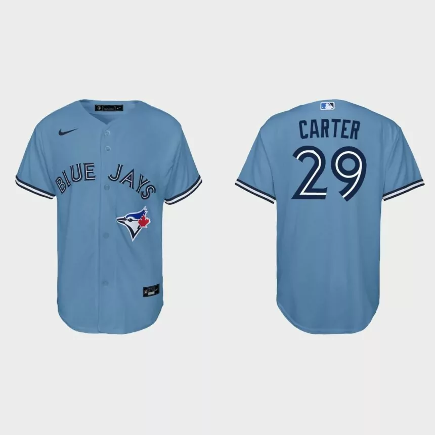 Youth Toronto Blue Jays Joe Carter White Replica Jersey
