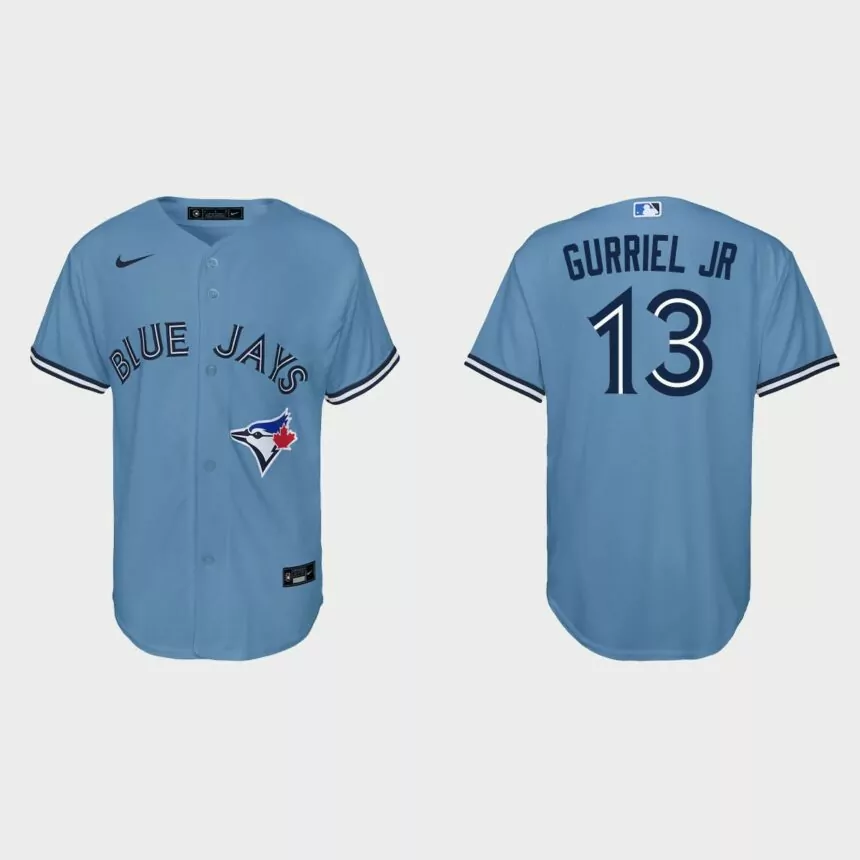 Youth Toronto Blue Jays Lourdes Gurriel Jr. White Replica Jersey