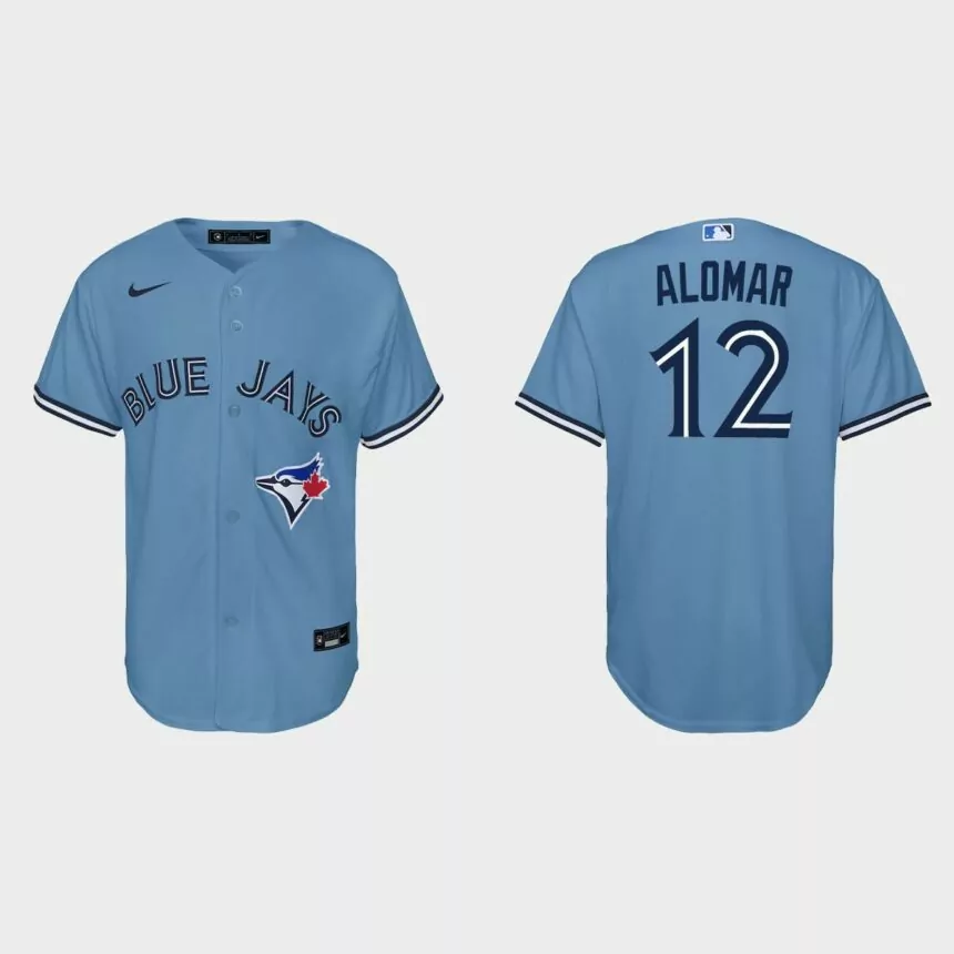 Youth Toronto Blue Jays Roberto Alomar White Replica Jersey