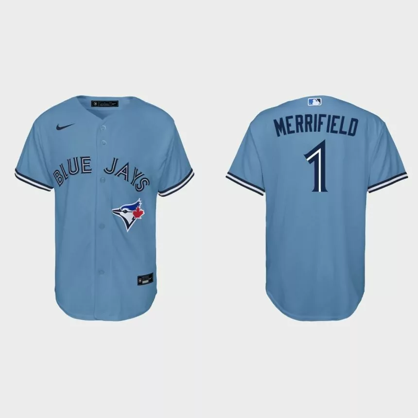 Youth Toronto Blue Jays Whit Merrifield White Replica Jersey