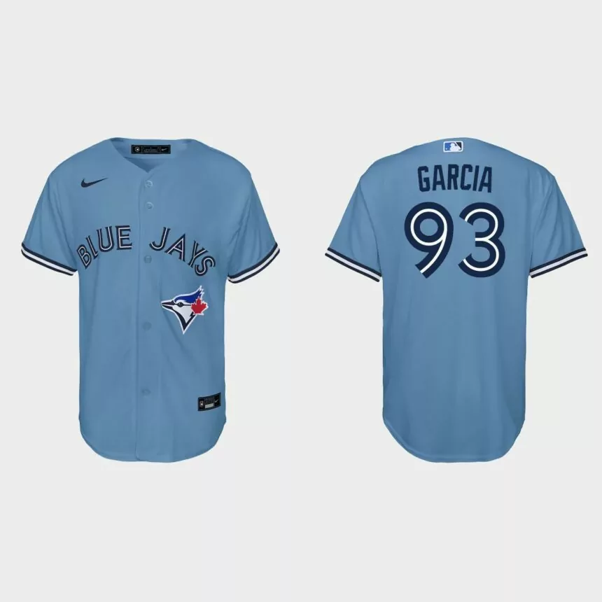 Youth Toronto Blue Jays Yimi Garcia White Replica Jersey