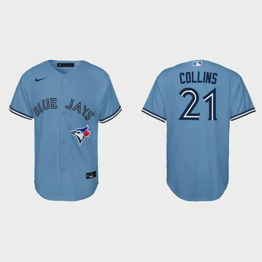 Youth Toronto Blue Jays Zack Collins White Replica Jersey