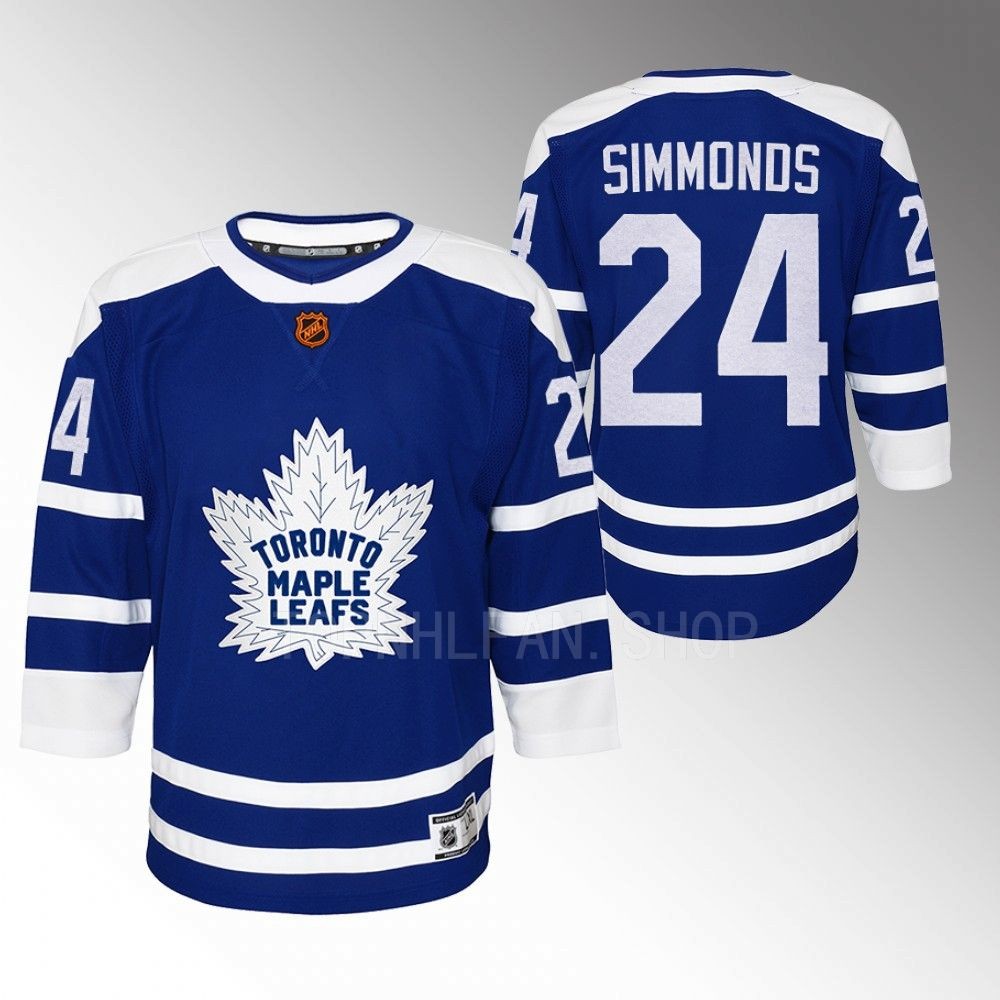 Youth Toronto Maple Leafs Wayne Simmonds 2022 Special Edition 2.0 Replica Jersey