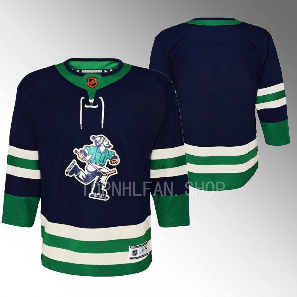 Youth Vancouver Canucks Special Edition 2.0 Navy Jersey Premier