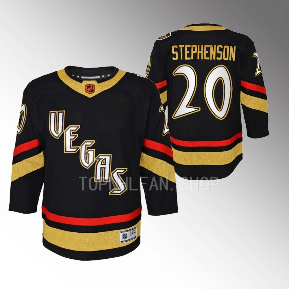 Youth Vegas Golden Knights Chandler Stephenson 2022 Special Edition 2.0 Premier Jersey