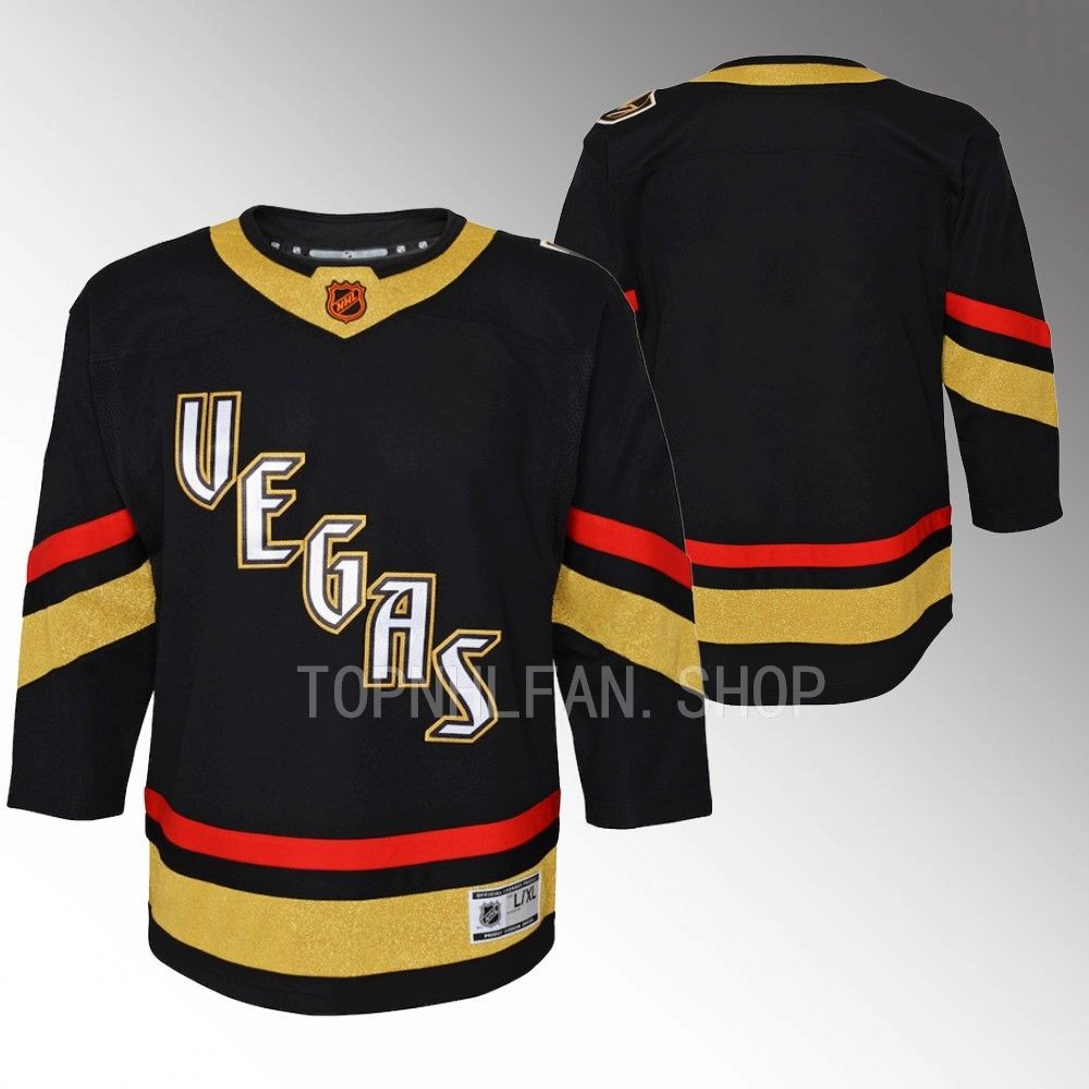 Youth Vegas Golden Knights Special Edition 2.0 Black Jersey Premier