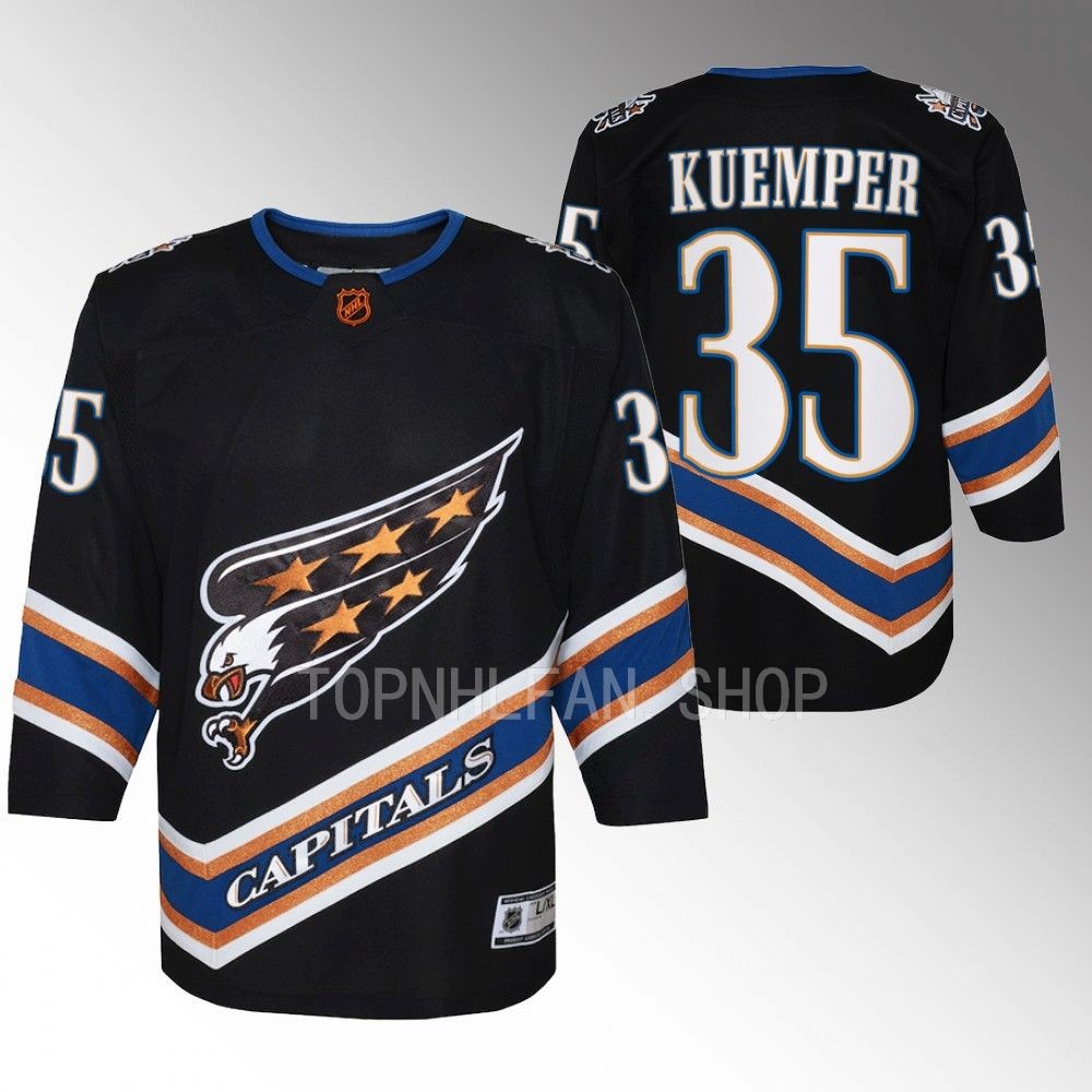 Youth Washington Capitals Darcy Kuemper 2022 Special Edition 2.0 Premier Jersey