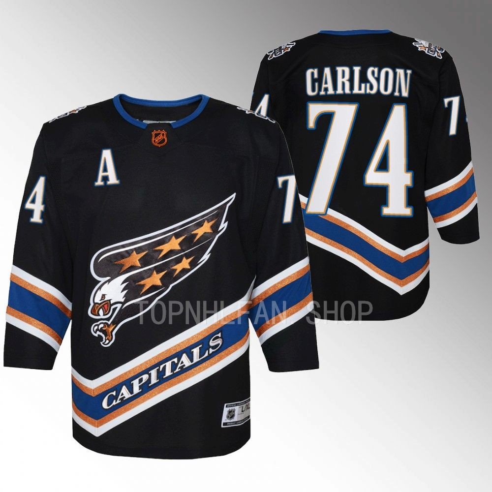 Youth Washington Capitals John Carlson 2022 Special Edition 2.0 Premier Jersey