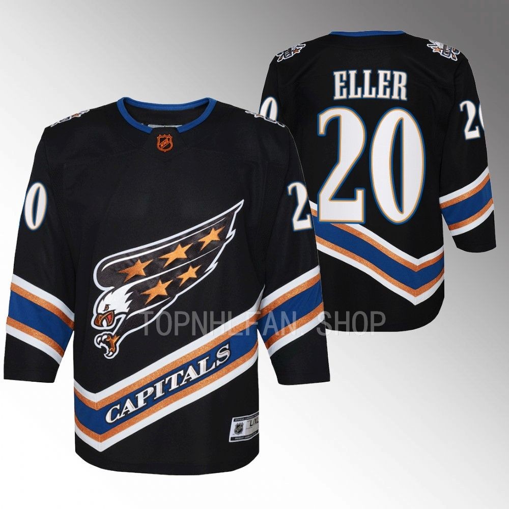 Youth Washington Capitals Lars Eller 2022 Special Edition 2.0 Premier Jersey