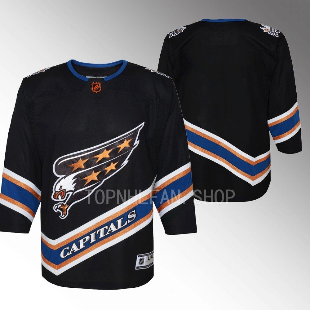 Youth Washington Capitals Special Edition 2.0 Black Jersey Premier