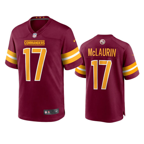 Youth Washington Commanders #17 Terry McLaurin Burgundy Limited Jersey