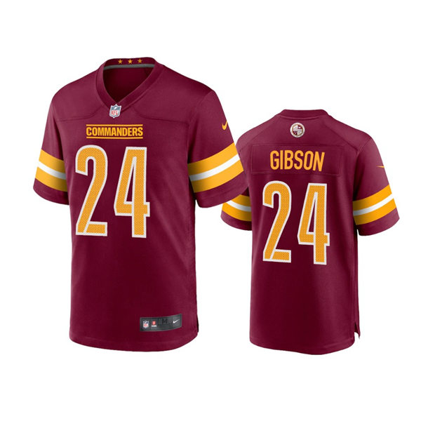 Youth Washington Commanders #24 Antonio Gibson Burgundy Limited Jersey