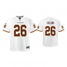Youth Washington Football Team #26 Landon Collins White Game Jersey