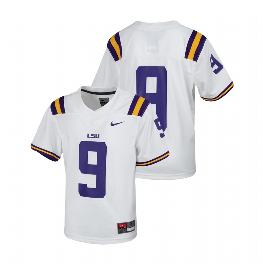 Youth White Untouchable LSU Tigers Football Jersey