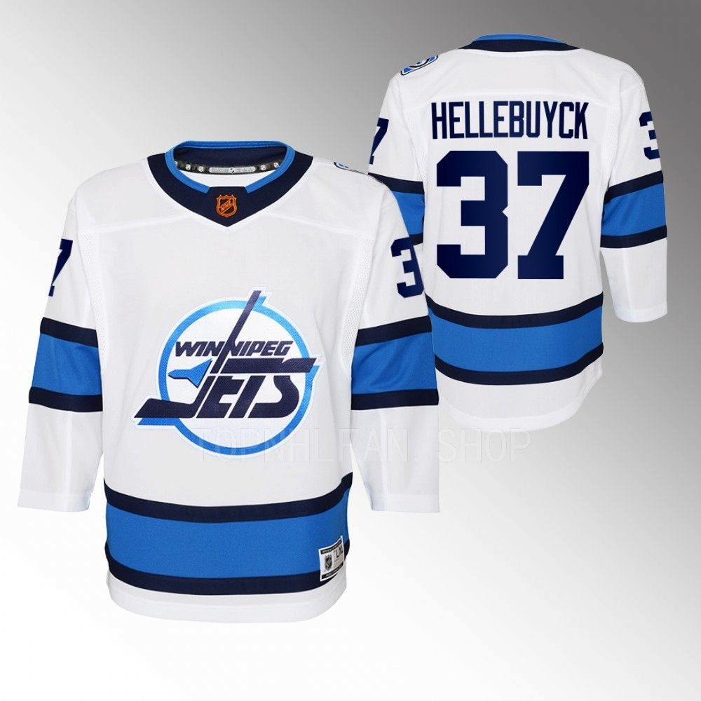 Youth Winnipeg Jets Connor Hellebuyck 2022 Special Edition 2.0 Replica Jersey