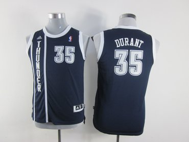 Youth nba Oklahoma City Thunder #35 Kevin Durant blue(revolution 30 swingman)