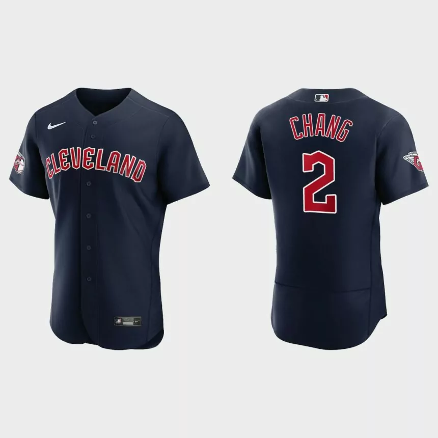 Yu Chang Cleveland Guardians Authentic Jersey – Navy