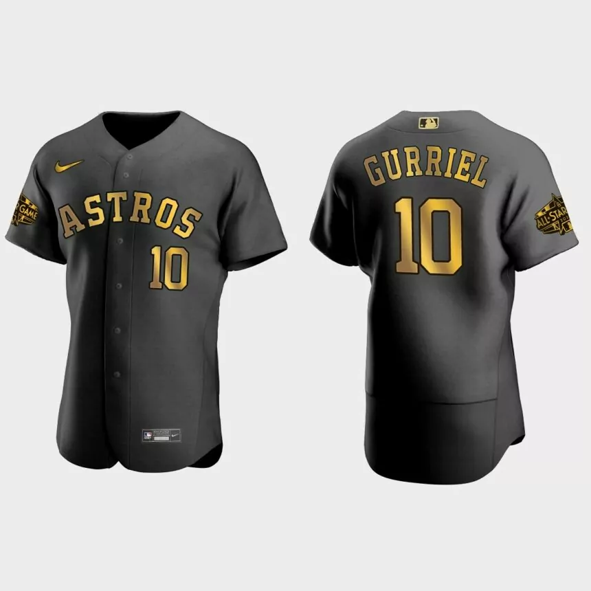 Yuli Gurriel Houston Astros 2022 MLB All-Star Game Authentic Jersey – Black