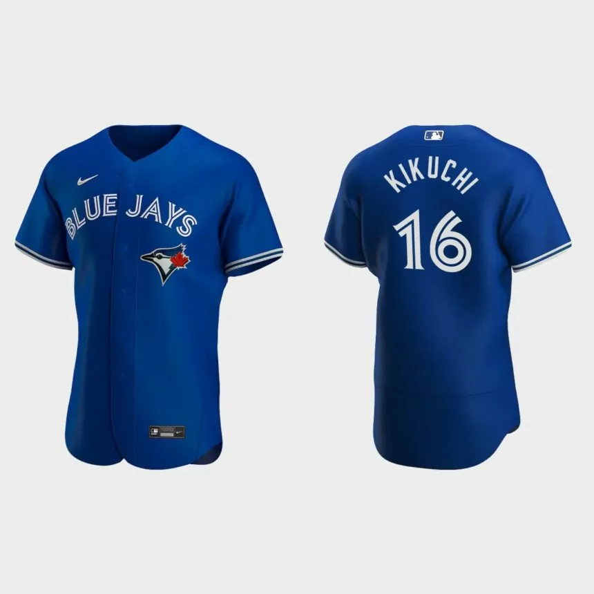 Yusei Kikuchi Toronto Blue Jays Authentic Alternate Jersey – Royal