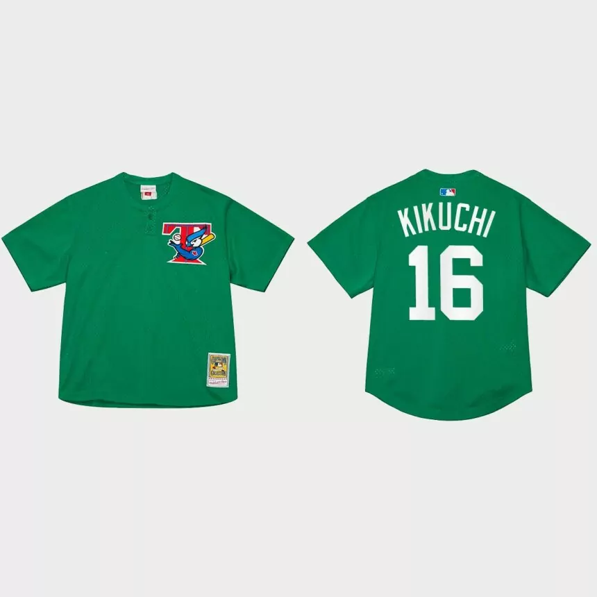 Yusei Kikuchi Toronto Blue Jays St. Patrick’s Day Authentic Jersey – Green