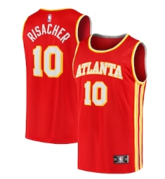 Zaccharie Risacher Atlanta Hawks Fanatics 2024 NBA Draft Fast Break Player Jersey - Icon Edition - Red
