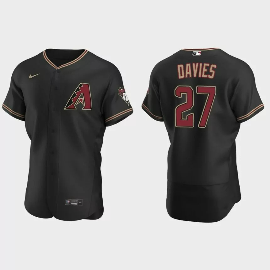 Zach Davies Arizona Diamondbacks Authentic Alternate Jersey – Black.jpg