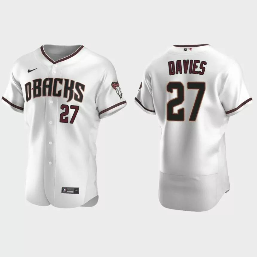 Zach Davies Arizona Diamondbacks Authentic Home Jersey – White.jpg