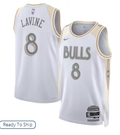 Zach LaVine Chicago Bulls Nike Unisex 2024-25 Swingman Player Jersey - City Edition - White