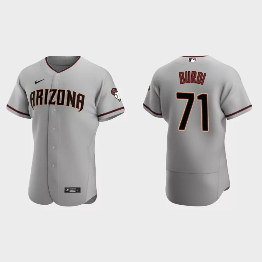 Zack Burdi Arizona Diamondbacks Authentic Road Jersey – Gray.jpg