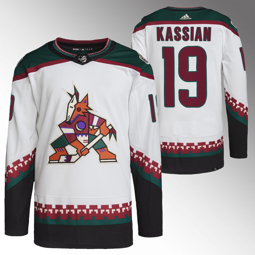Zack Kassian Arizona Coyotes White Authentic Primegreen Away Jersey