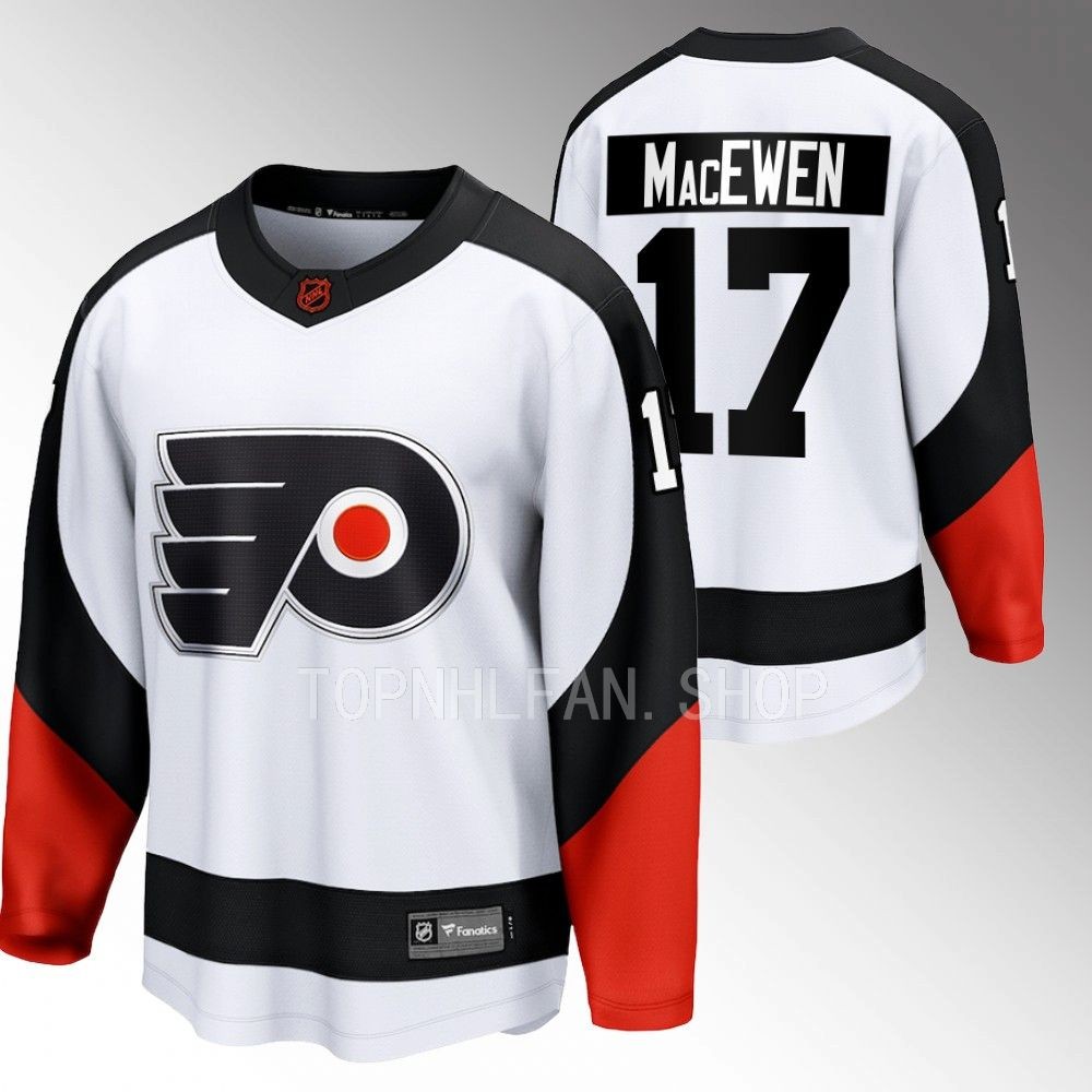 Zack MacEwen Flyers Special Edition 2.0 White Jersey Breakaway