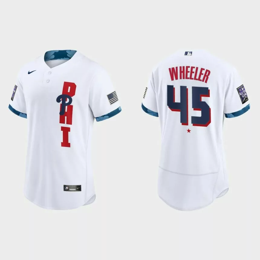 Zack Wheeler Philadelphia Phillies 2021 MLB All-Star Game Authentic Jersey – White