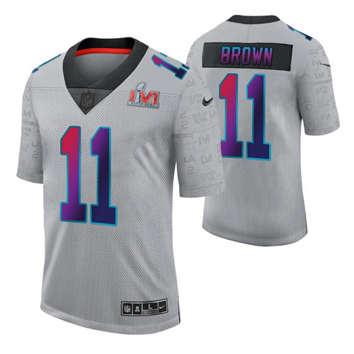 a.j.-brown-super-bowl-lvi-gray-jersey-limited