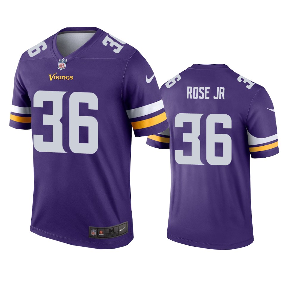 a.j. rose jr. vikings legend purple jersey