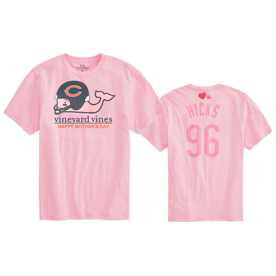 akiem hicks bears pink mother's day t shirt