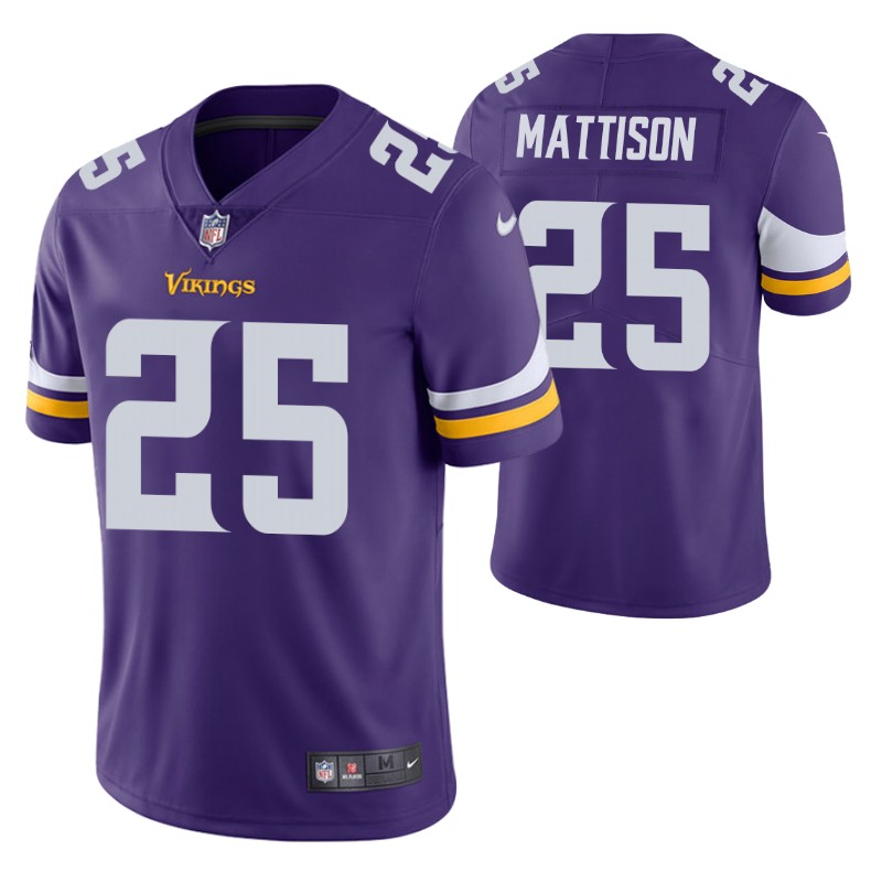 alexander-mattison-vapor-limited-men's-purple-jersey