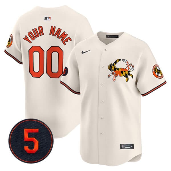 altimore Orioles Robinson Patch Vapor   Premier Limited Custom Jersey V3 – All Stitched