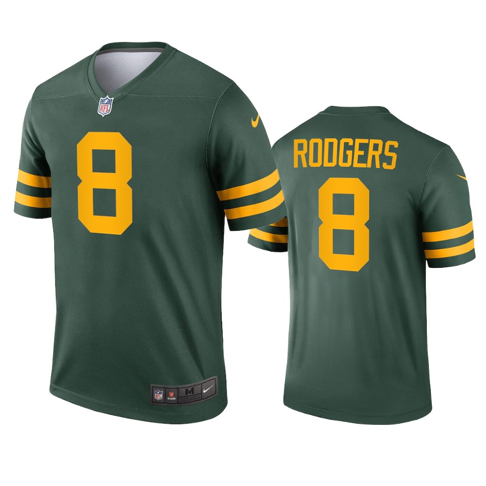 amari rodgers packers alternate legend green jersey