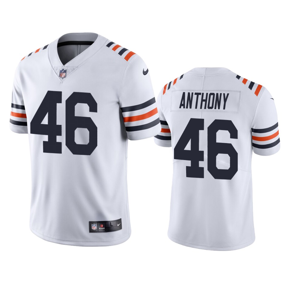 andre anthony bears classic limited white jersey