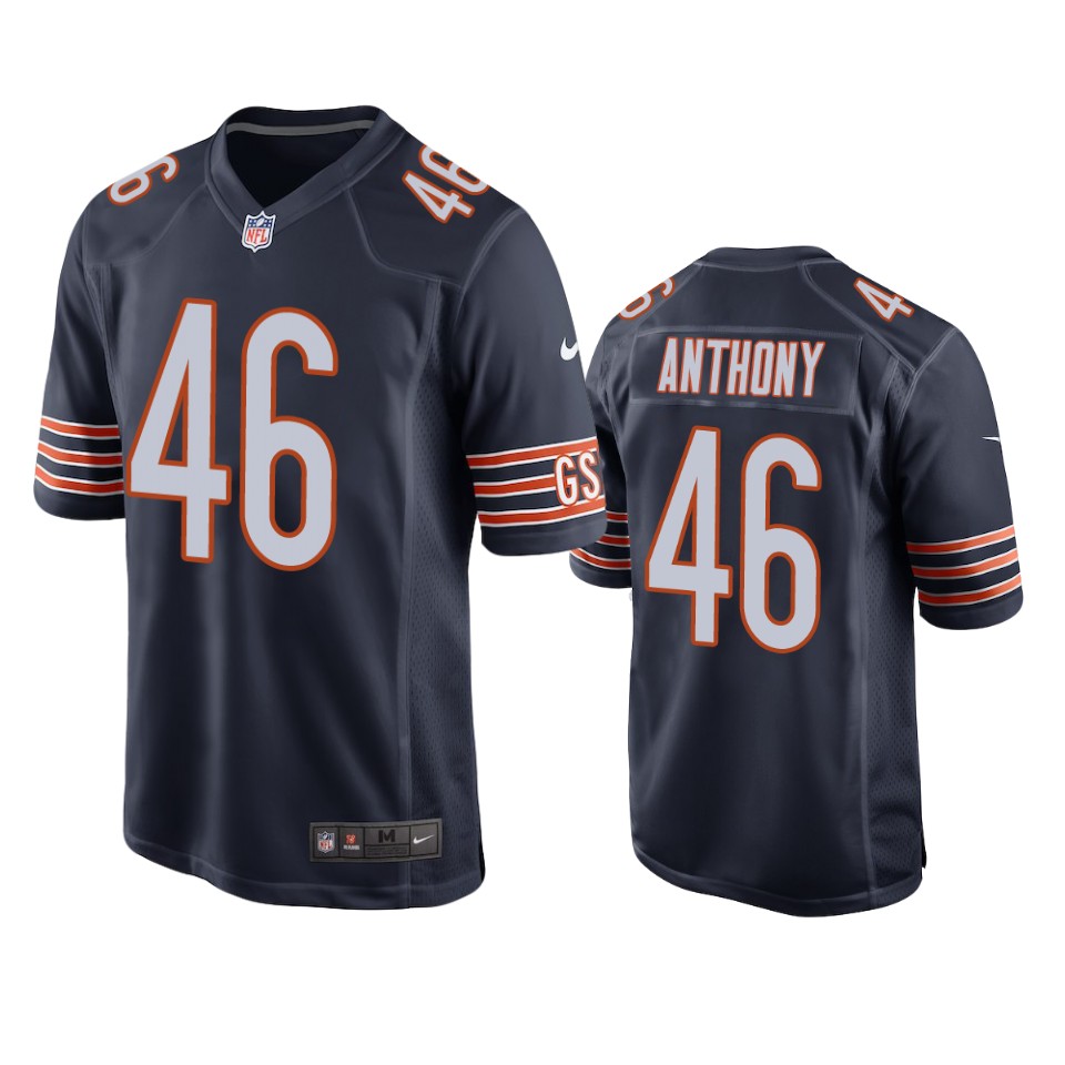 andre anthony bears navy game jersey